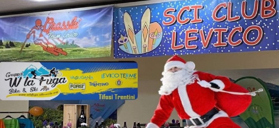 Tutto pronto per la corsa 'solidale' dei Babbi Natale a Levico: L'unica condizione da rispettare?